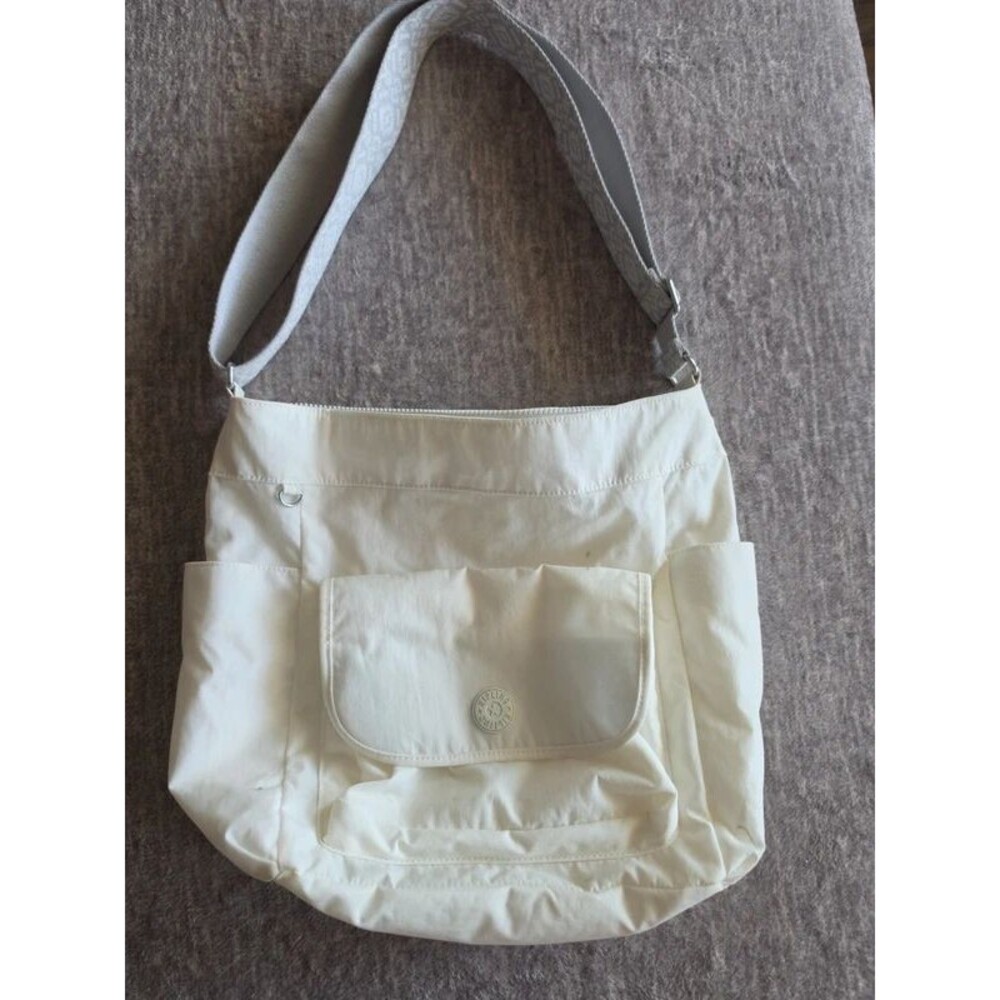 Kipling white crossbody bag
